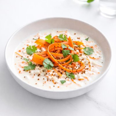Image of Carrot in Curd Accompaniment Raita