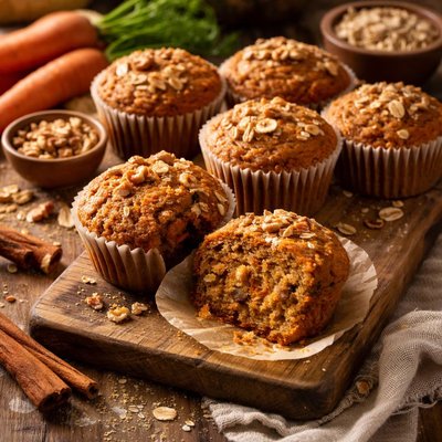 Image of Carrot Muffins Sugar Free