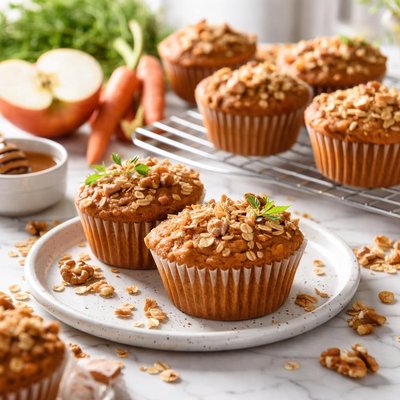 Image of Carrot Muffins with Apple