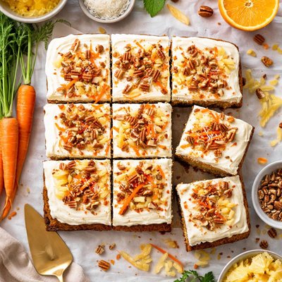 Image of Carrot Pineapple Cake with Cream Cheese Frosting