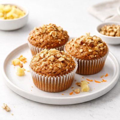 Image of Carrot Pineapple Muffins