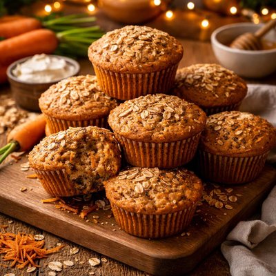 Image of Carrot Poppy Seed Muffins