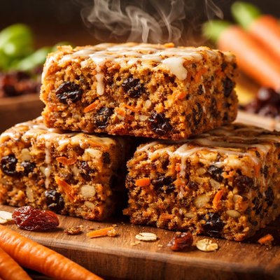 Image of Carrot Raisin Bars Recipe