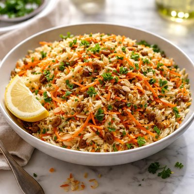 Image of Carrot Rice Pilaf