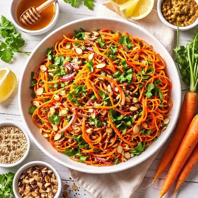 Image of Carrot Salad with Honey and Mustard