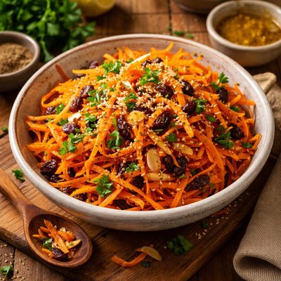 Image of Carrot Salad with Moroccan Dressing