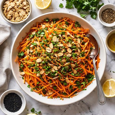 Image of Carrot Salad with Toasted Almonds