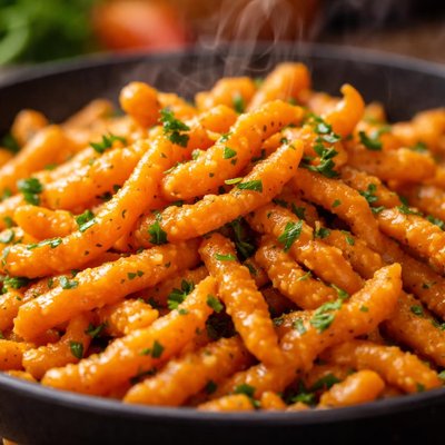 Image of Carrot Spatzle Moehrenspaetzle