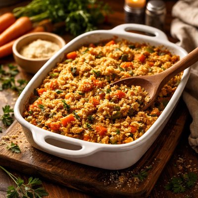 Image of Carrot Stuffing Casserole
