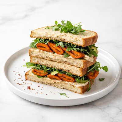 Image of Carrot Tahini Sandwich