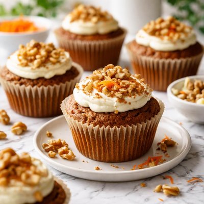Image of Carrot Walnut Muffins