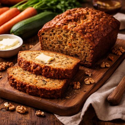 Image of Carrot Zucchini Bread