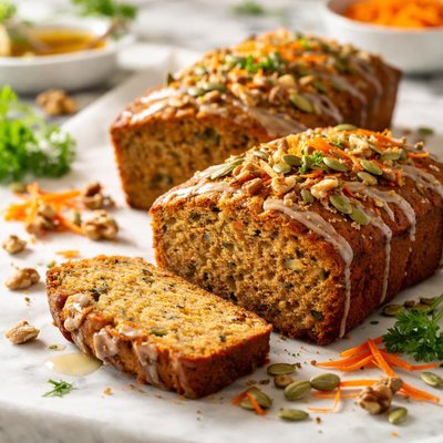 Image of Carrot Zucchini Loaves
