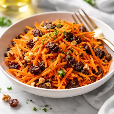 Image of Carrots and Raisins Healthy Snack