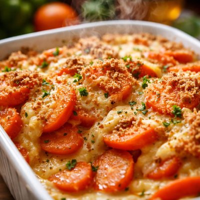 Image of Carrots Au Gratin