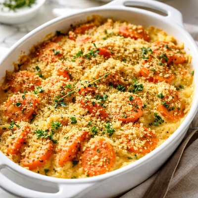 Image of Carrots Au Gratin a La Gail