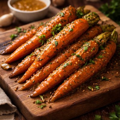 Image of Carrots in Honey Mustard Sauce
