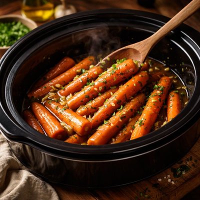 Image of Carrots in the Crock Pot