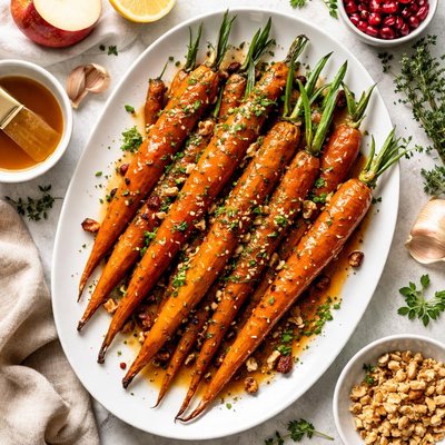 Image of Carrots with an Apple Glaze