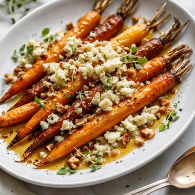 Image of Carrots with Goronzola Cheese