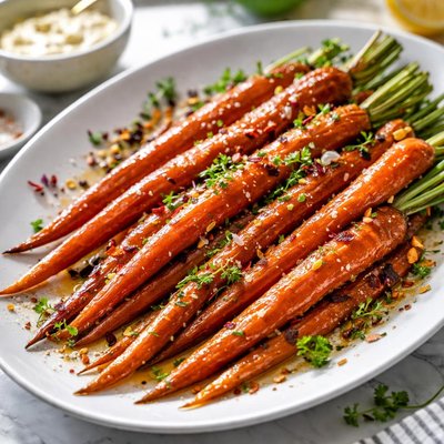 Image of Carrots with Horseradish Glaze