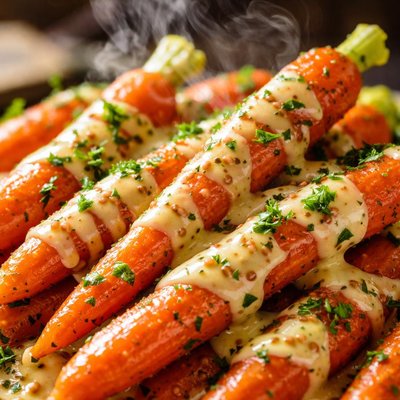 Image of Carrots with Mustard Sauce