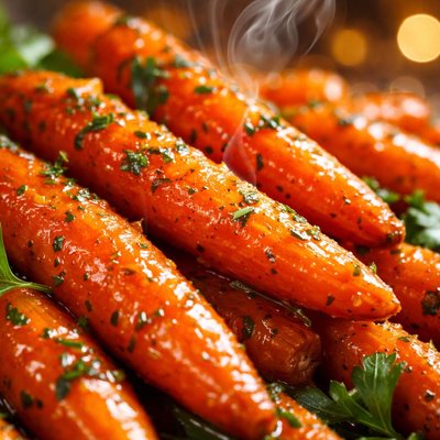 Image of Carrots with Orange Glaze