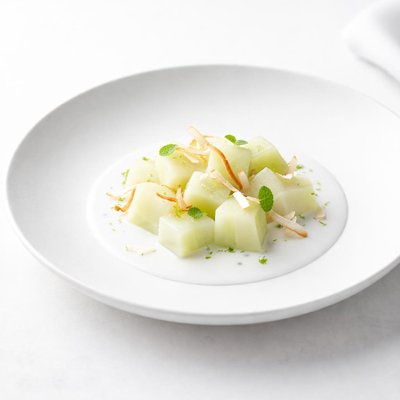 Image of Casaba Melon with Coconut Milk