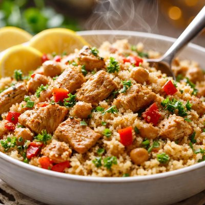 Image of Casbah Chicken Couscous Pampered Chef