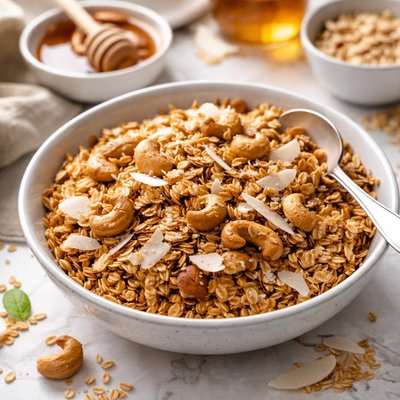Image of Cashew Almond Coconut Granola