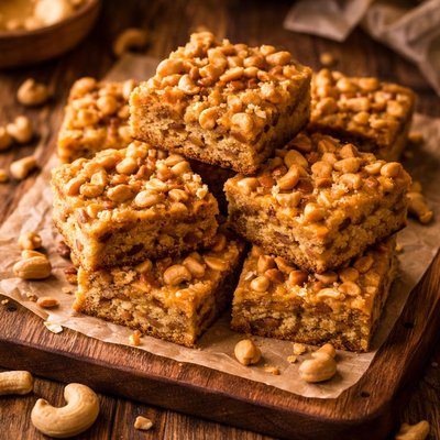 Image of Cashew Butterscotch Bars