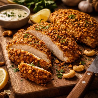Image of Cashew Crusted Chicken