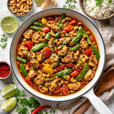 Image of Cashew Nut and Ginger Chicken
