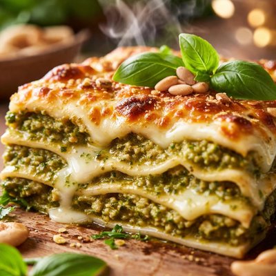 Image of Cashew Pesto Lasagna