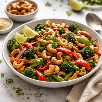 Image of Cashews and Vegetables