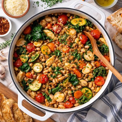 Image of Cassoulet with Lots of Vegetables Mark Bittman