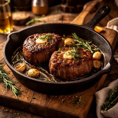 Image of Cast Iron Skillet Fillet Mignon