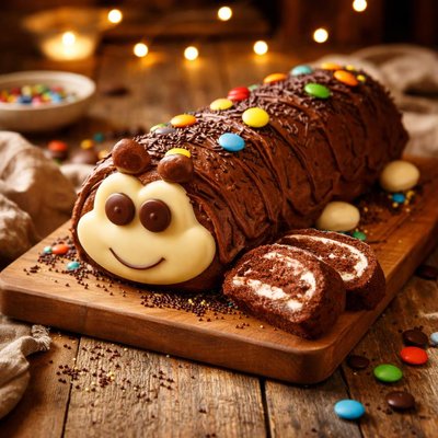 Image of Caterpillar Cake