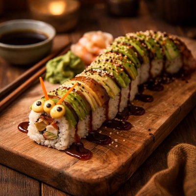 Image of Caterpillar Roll Sushi