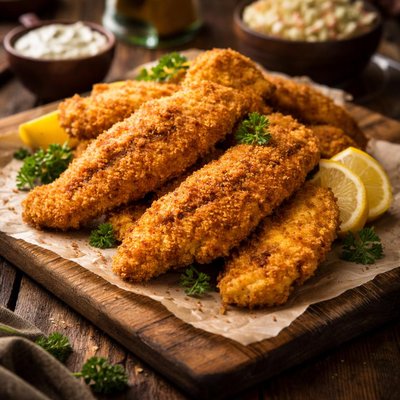 Image of Catfish with Cornmeal Breading