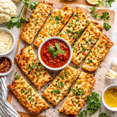 Image of Cauli Cheesy Sticks Gluten Free