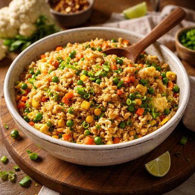 Image of Cauli Flied Cauliflower Rice