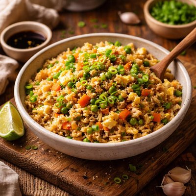 Image of Cauli Fried Rice Low Carb