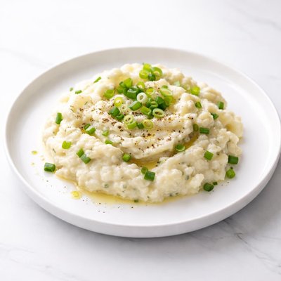 Image of Caulifllower and Green Onion Mash