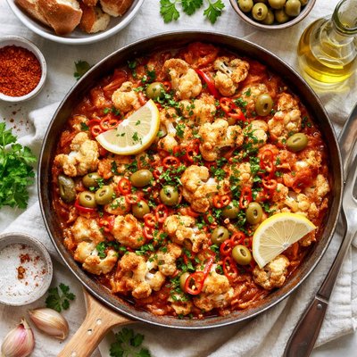 Image of Cauliflower Al Ajoarriero Spanish