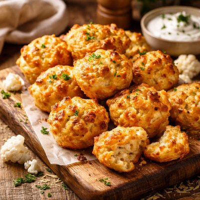 Image of Cauliflower and Cheese Puff