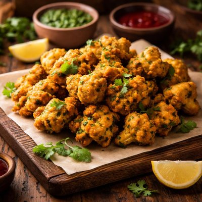 Image of Cauliflower and Coriander Pakora