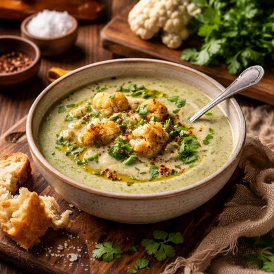 Image of Cauliflower and Coriander Soup