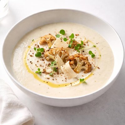 Image of Cauliflower and Parmesan Soup