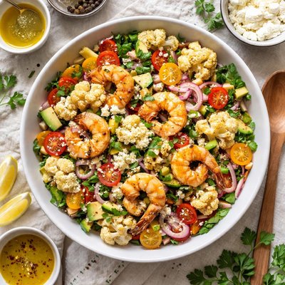 Image of Cauliflower and Shrimp Salad